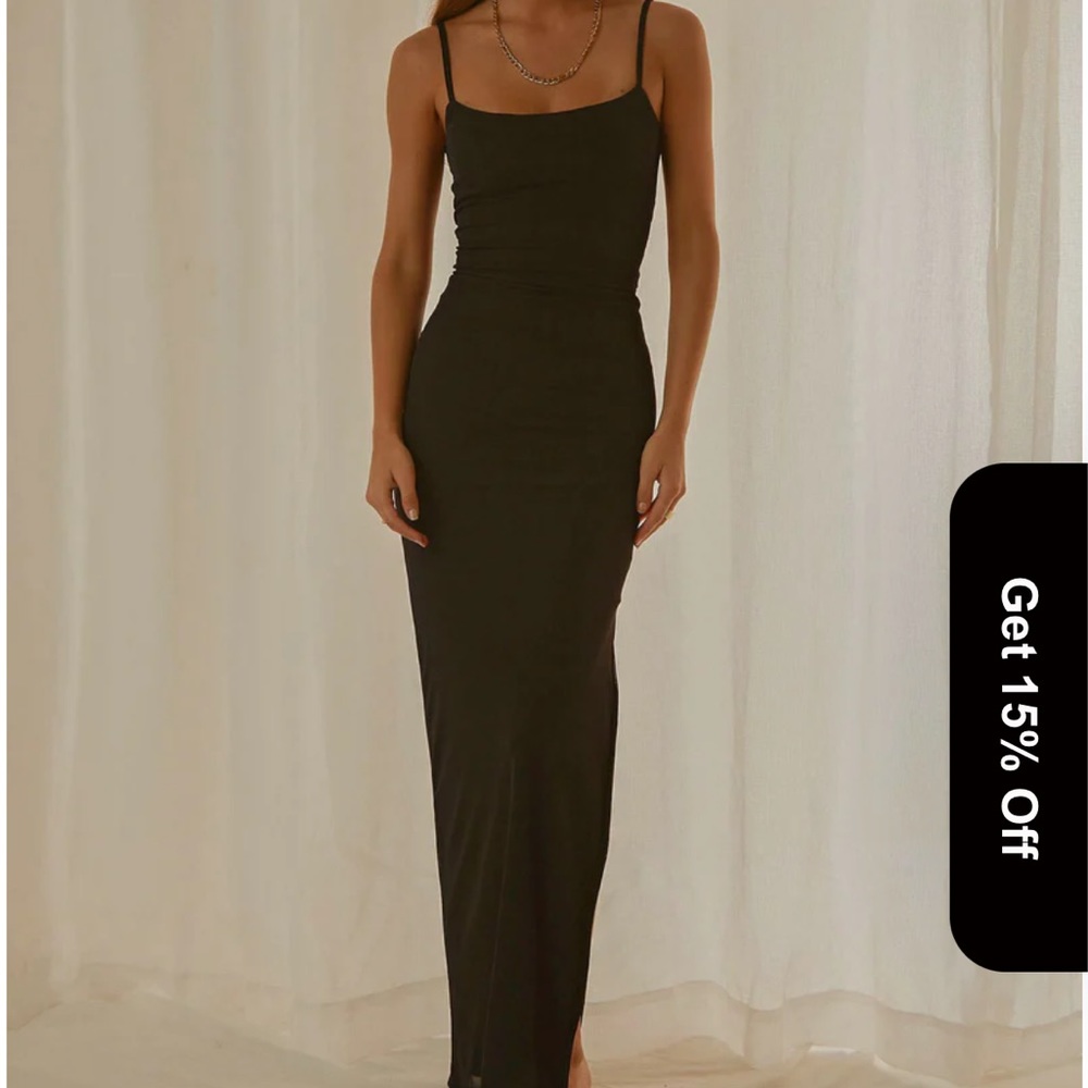 Maxi dress noir NWT